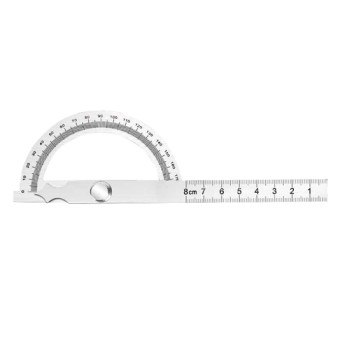 Adjustable Stainless Steel Angle Protractor, 80x120mm Adjustable Stainless Steel Angle Protractor, 80x120mm