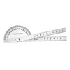 Two Arm Stainless Steel Angle Protractor, 90x150mm