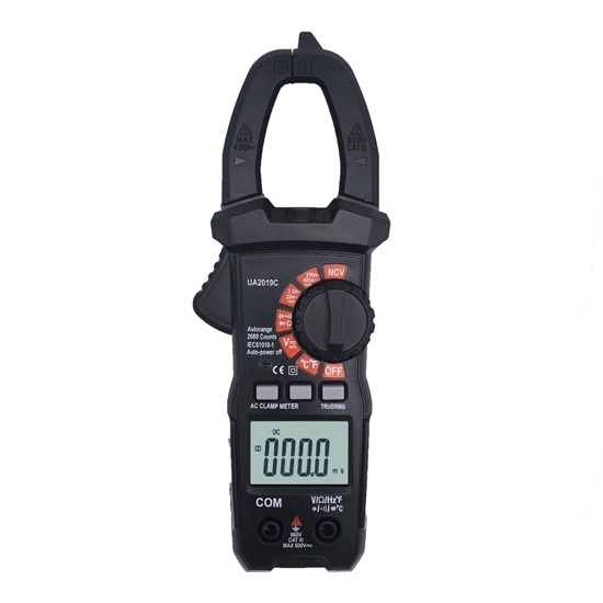 Digital Clamp Meter AC 400 Amp With TRMS/NCV/Temperature/Capacitance Digital Clamp Meter AC 400 Amp With TRMS/NCV/Temperature/Capacitance