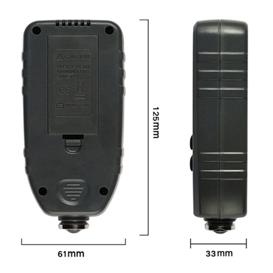 0-1300 μm Digital Coating Thickness Gauge 0-1300 μm Digital Coating Thickness Gauge