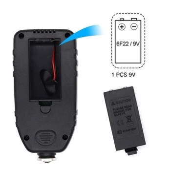 0-1300 μm Digital Coating Thickness Gauge