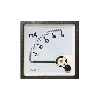 DC Analog Milliamp Meter, 0-100 MA DC Analog Milliamp Meter, 0-100 MA