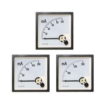 DC Analog Milliamp Meter, 0-100 MA DC Analog Milliamp Meter, 0-100 MA