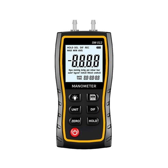 Digital Differential Pressure Manometer, ±3 KPA Digital Differential Pressure Manometer, ±3 KPA
