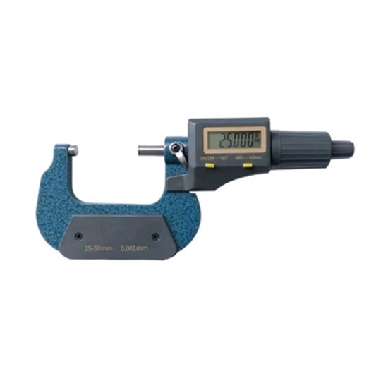1-2" Range Digital Micrometer, 0.0001 Inch Accuracy 1-2" Range Digital Micrometer, 0.0001 Inch Accuracy