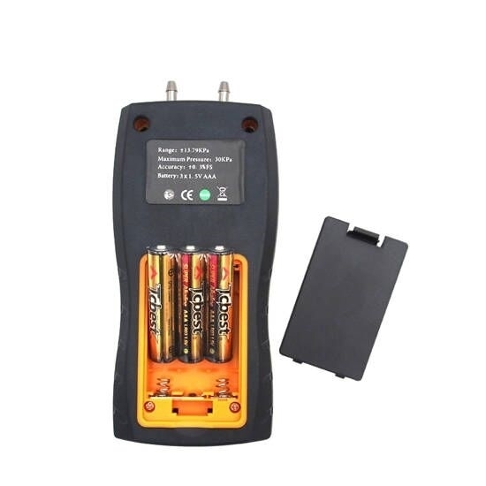 Digital Differential Pressure Manometer, ±39 KPA Digital Differential Pressure Manometer, ±39 KPA