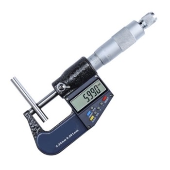 0-1" Range Digital Micrometer, 0.00007 Inch Accuracy
