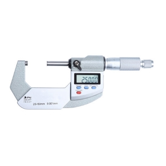 1-2" Range Digital Micrometer, 0.00005 Inch Accuracy 1-2" Range Digital Micrometer, 0.00005 Inch Accuracy