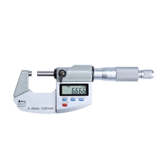 0-1" Range Digital Micrometer, 0.00005 Inch Accuracy 0-1" Range Digital Micrometer, 0.00005 Inch Accuracy