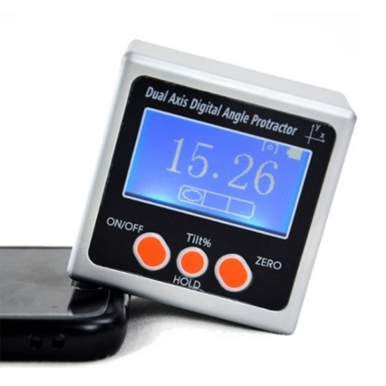 Digital Protractor With Backlight, Dual Axis Digital Protractor With Backlight, Dual Axis