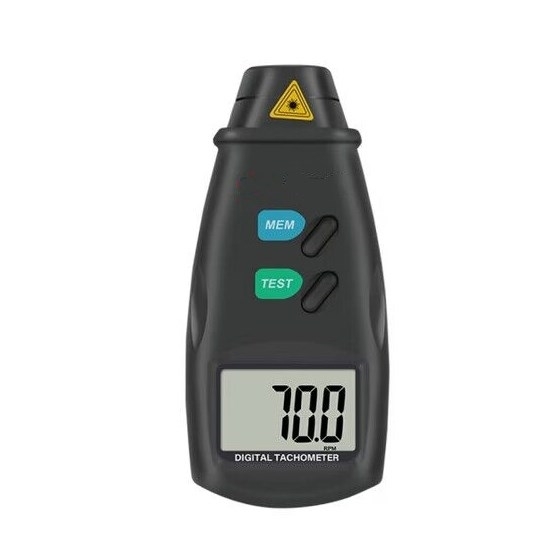 Portable Contact Digital Tachometer, 0.5 Rpm-19999 Rpm Portable Contact Digital Tachometer, 0.5 Rpm-19999 Rpm