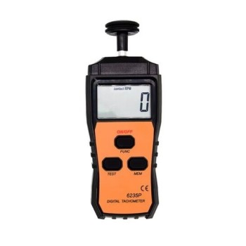 Handheld Digital Contact Tachometer, 1 Rpm-1999 Rpm Handheld Digital Contact Tachometer, 1 Rpm-1999 Rpm