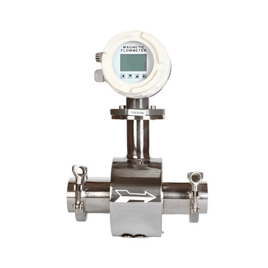 Stainless Steel Sanitary Flow Meter For Milk/Beer, DN15-DN100 Stainless Steel Sanitary Flow Meter For Milk/Beer, DN15-DN100