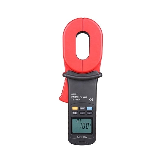 Clamp-on Ground Resistance Tester, 0.01-1000Ω Clamp-on Ground Resistance Tester, 0.01-1000Ω