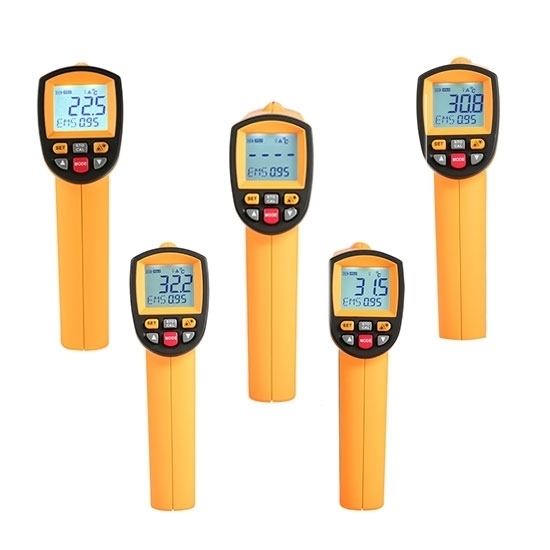 Handheld Non-contact High Temperature Digital Infrared Thermometer Handheld Non-contact High Temperature Digital Infrared Thermometer