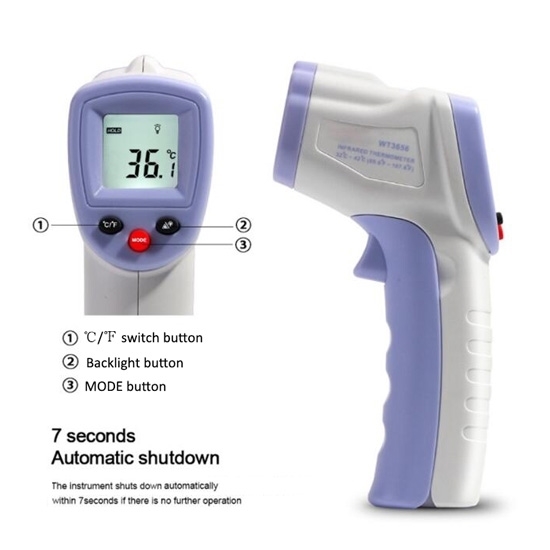 Handheld Non Touch Infrared Forehead Body Thermometer Handheld Non Touch Infrared Forehead Body Thermometer