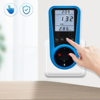 Plug In Digital Watt Meter, 7 Modes Display Plug In Digital Watt Meter, 7 Modes Display