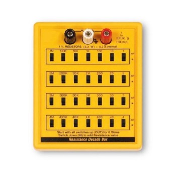 Resistance Decade  Box, 1 To 11111110 Ohm