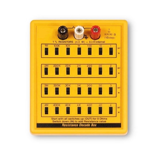 Resistance Decade Box, 1 To 11111110 Ohm Resistance Decade Box, 1 To 11111110 Ohm