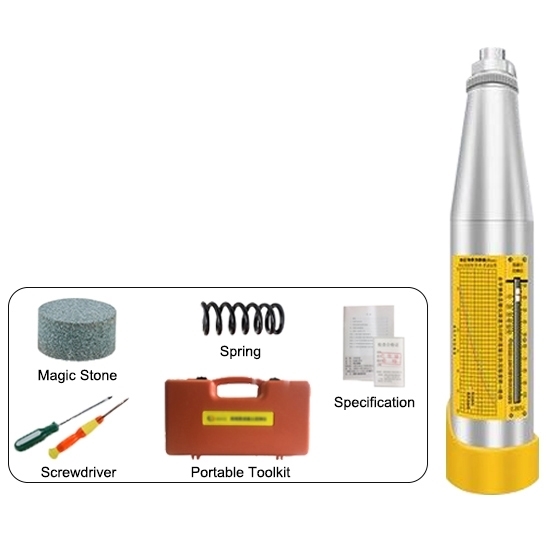 Rebound Hammer For Concrete Strength, 10-60 MPa Rebound Hammer For Concrete Strength, 10-60 MPa