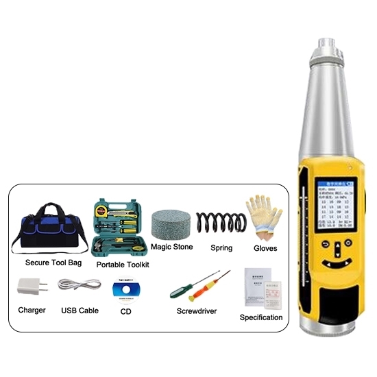 Digital Rebound Concrete Test Hammer With Wireless Printer Digital Rebound Concrete Test Hammer With Wireless Printer