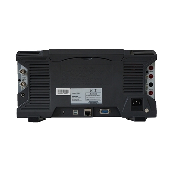 100 MHz Digital Oscilloscope, 4 Channels, 1 GSa/s 100 MHz Digital Oscilloscope, 4 Channels, 1 GSa/s