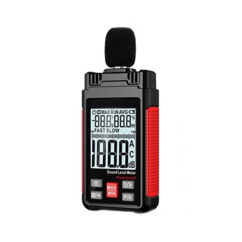 Portable Noise Level Meter, 30 To 130 DBA/dBC
