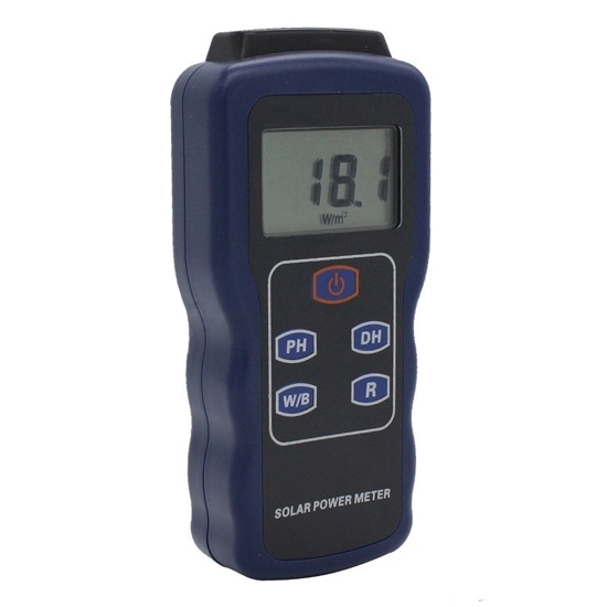 Digital Solar Power Meter For Radiations Measuring Digital Solar Power Meter For Radiations Measuring