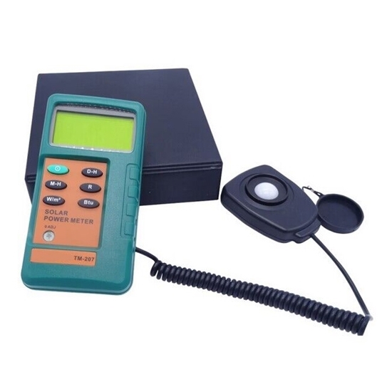 Digital Solar Power Meter With Remote Sensor Digital Solar Power Meter With Remote Sensor