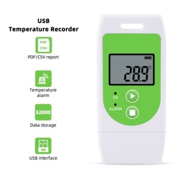 Portable USB Temperature Data Logger