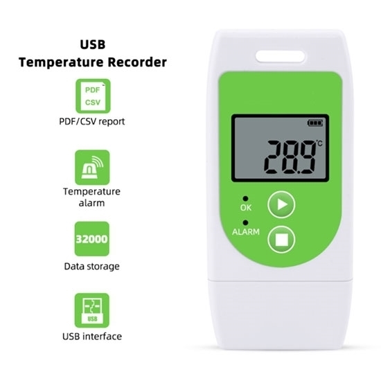 Portable USB Temperature Data Logger Portable USB Temperature Data Logger