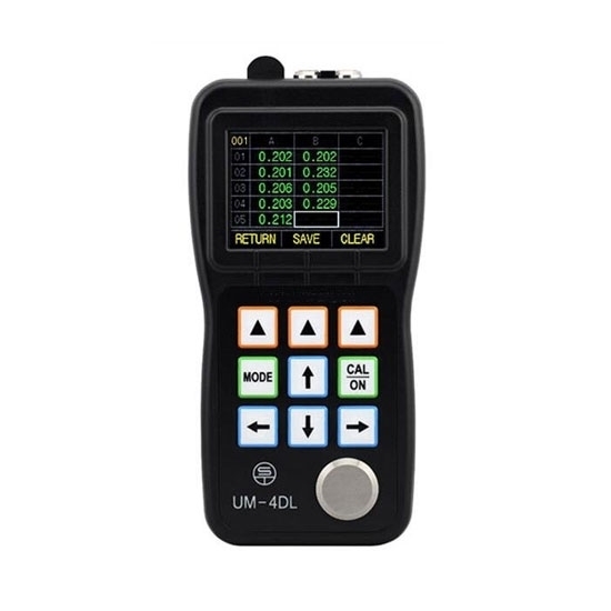 Digital A-Scan Ultrasonic Thickness Gauge, Metal/Steel/Pipe, Thru-Paint Digital A-Scan Ultrasonic Thickness Gauge, Metal/Steel/Pipe, Thru-Paint