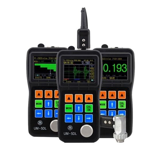 Digital A & B-Scan Ultrasonic Thickness Gauge, Metal/PVC/Pipe, Thru-Coating Digital A & B-Scan Ultrasonic Thickness Gauge, Metal/PVC/Pipe, Thru-Coating