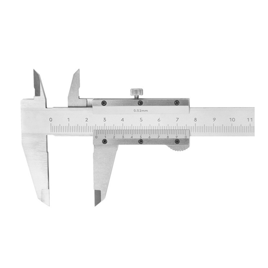 200 Mm Vernier Caliper, 0.02 Mm Reading 200 Mm Vernier Caliper, 0.02 Mm Reading