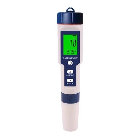 Digital Water Quality Tester For TDS/Conductivity/pH/Salinity/Temperature Digital Water Quality Tester For TDS/Conductivity/pH/Salinity/Temperature