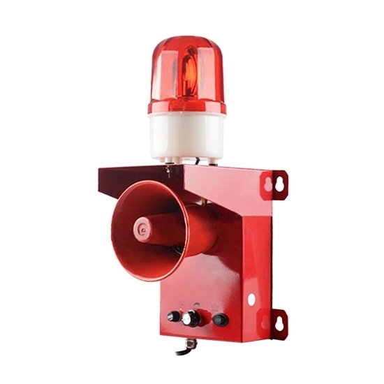 Audible And Visual Alarm, 100-120dB, 380VAC/220VAC/24VDC Audible And Visual Alarm, 100-120dB, 380VAC/220VAC/24VDC