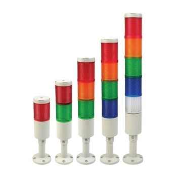 Stack Light, LED/Bulb, DC 24V/AC 110V