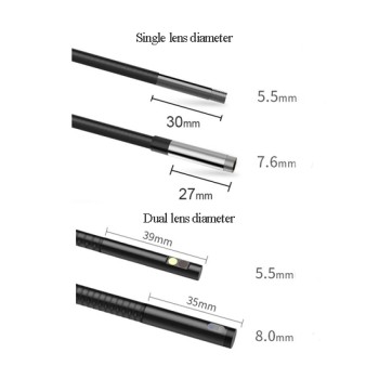 Industrial Endoscope, 5" LCD, 5.5mm Dual Lens, 2.0MP Industrial Endoscope, 5" LCD, 5.5mm Dual Lens, 2.0MP