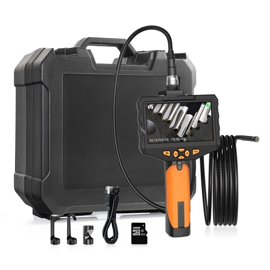Industrial Endoscope, 5" LCD, 5.5mm Probe, 1080P Industrial Endoscope, 5" LCD, 5.5mm Probe, 1080P