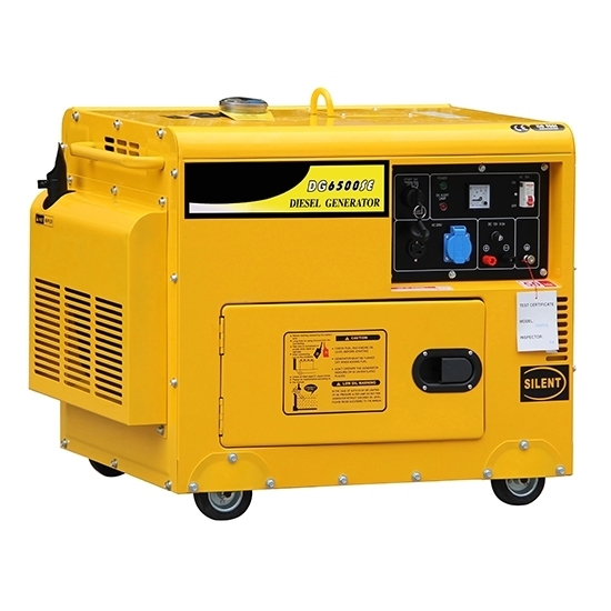 5kW (6kVA) Silent Diesel Generator, 1 Phase/3 Phase 5kW (6kVA) Silent Diesel Generator, 1 Phase/3 Phase