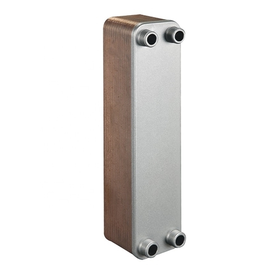 Water To Air Brazed Plate Heat Exchanger, 50/60 Plate Water To Air Brazed Plate Heat Exchanger, 50/60 Plate
