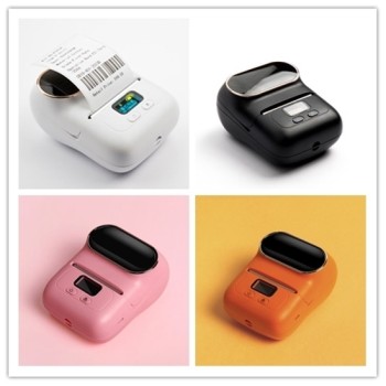 Portable Thermal Label Printer, Wireless Bluetooth