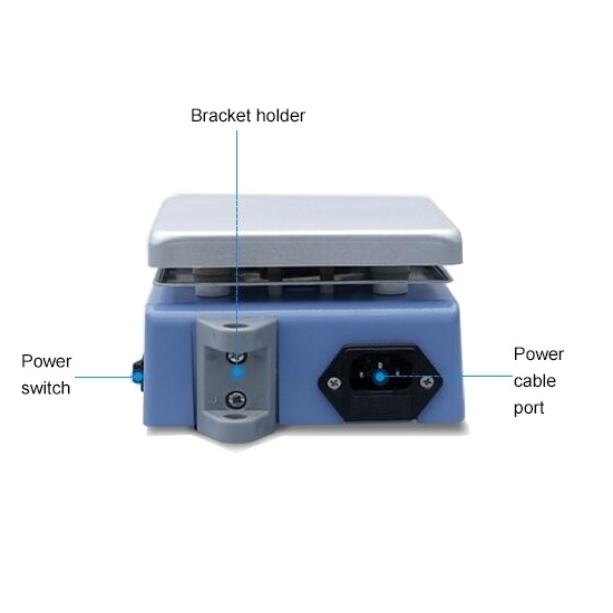 Laboratory Hot Plate Magnetic Stirrer, 1L, 0-1600 RPM Laboratory Hot Plate Magnetic Stirrer, 1L, 0-1600 RPM