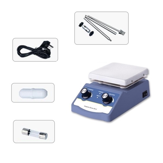 Laboratory Hot Plate Magnetic Stirrer, 1L, 0-1600 RPM Laboratory Hot Plate Magnetic Stirrer, 1L, 0-1600 RPM