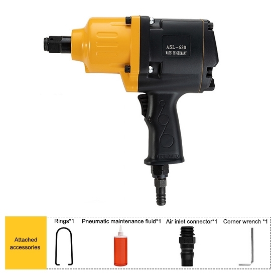 2000 Nm Pneumatic Screw Driver, 3/8", 6500 Rpm 2000 Nm Pneumatic Screw Driver, 3/8", 6500 Rpm