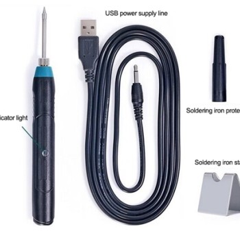 9W 5V Portable Cordless Soldering Iron 9W 5V Portable Cordless Soldering Iron