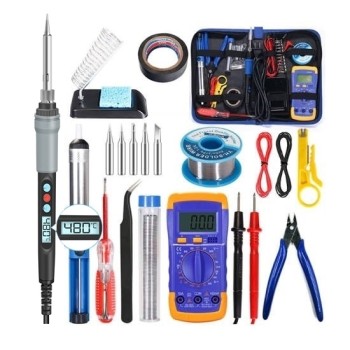 100W Digital LCD Display Soldering Iron Kit