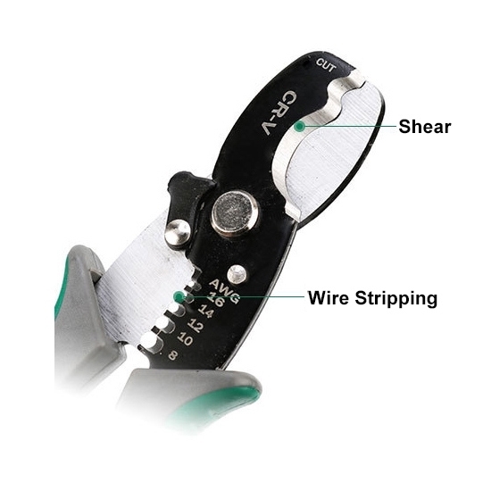 Cable Stripper, 8/12/14/16 Gauge Cable Stripper, 8/12/14/16 Gauge