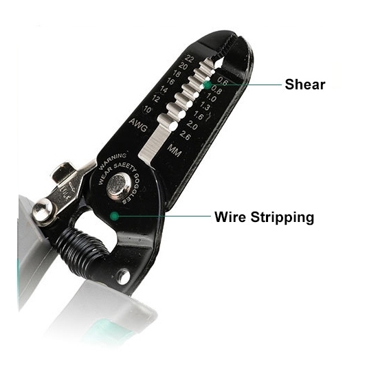 Wire Stripping Plier, 12/14/16/22 AWG Wire Stripping Plier, 12/14/16/22 AWG