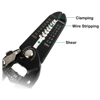 Wire Stripping Tool, 12/14/16/22 Gauge